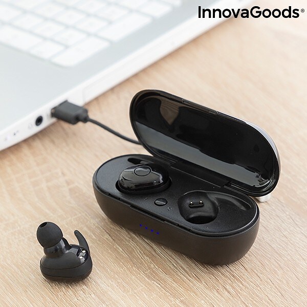 БЕЗЖИЧНИ СЛУШАЛКИ С МАГНИТНО ЗАРЕЖДАНЕ EBEATS INNOVAGOODS