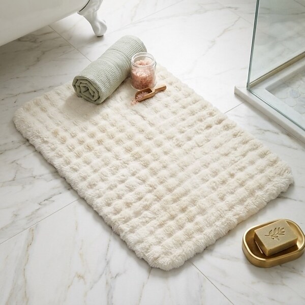 Декоративно килимче Ecru Soft 80 x 50 см