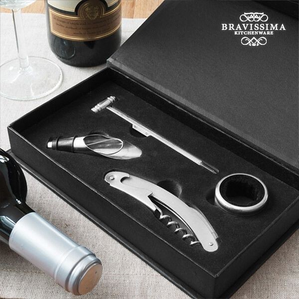 КОМПЛЕКТ АКСЕСОАРИ ЗА ВИНО BRAVISSIMA KITCHEN (4 ЧАСТИ)