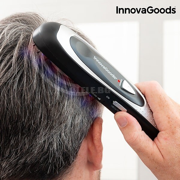 КОМПЛЕКТ ЕЛЕКТРИЧЕСКА ЧЕТКА ПРОТИВ КОСОПАД С АКСЕСОАРИ INNOVAGOODS 12 ЧАСТИ