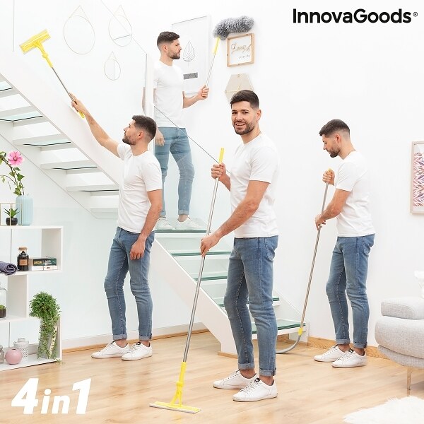 КОМПЛЕКТ ЗА ПОЧИСТВАНЕ 4 В 1 CLESE INNOVAGOODS