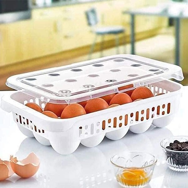 Кутия за съхранение на 15 яйца Hobby Life