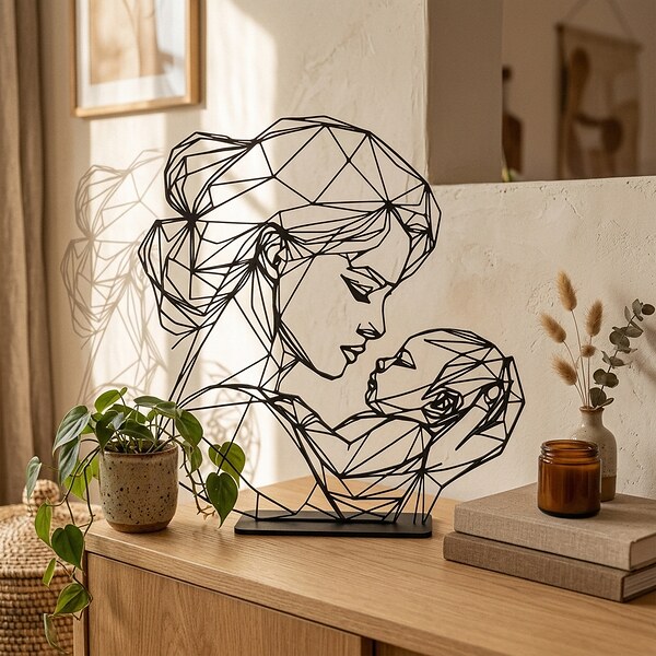 Line art скулптура