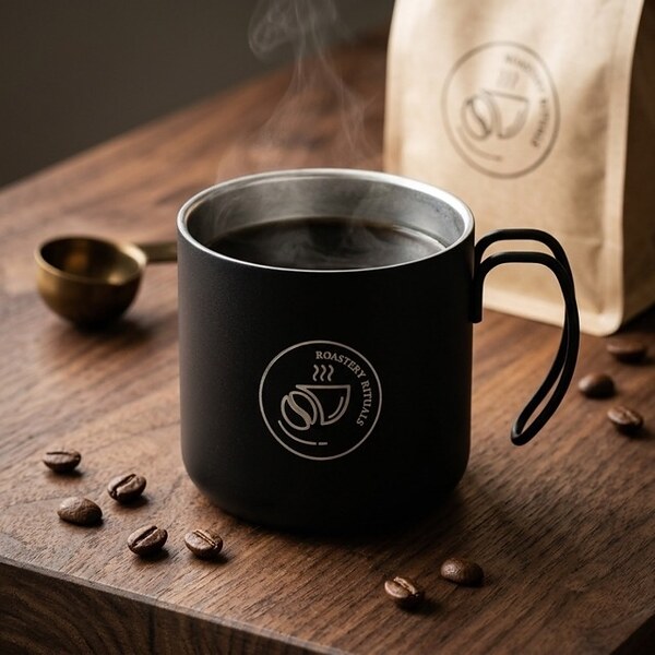 Метална чаша „Roastery Rituals“ – 350 мл