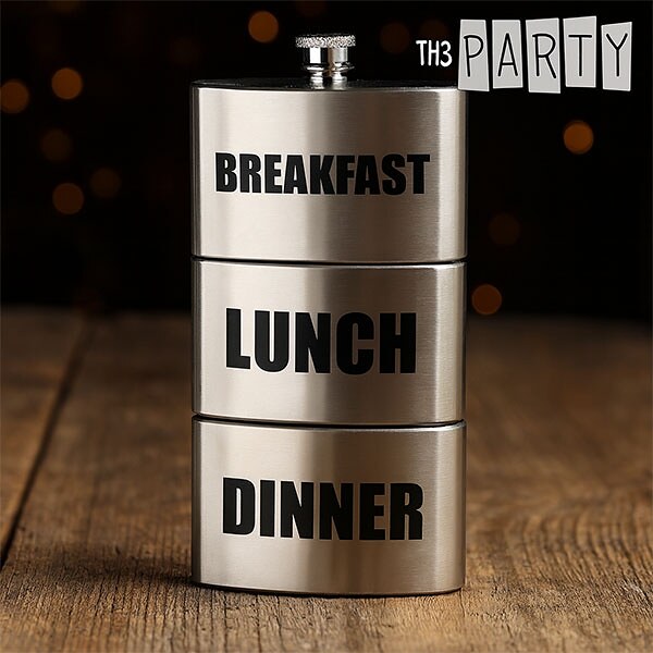 МЕТАЛНА МАНЕРКА BREAKFAST-LUNCH-DINNER TH3 PARTY