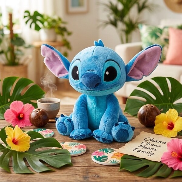 Оригинална плюшена играчка Стич (Stitch)