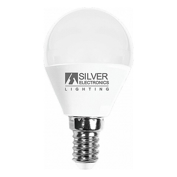 СФЕРИЧНА LED КРУШКА ЗА ЛАМПА SILVER ELECTRONICS E14 7W