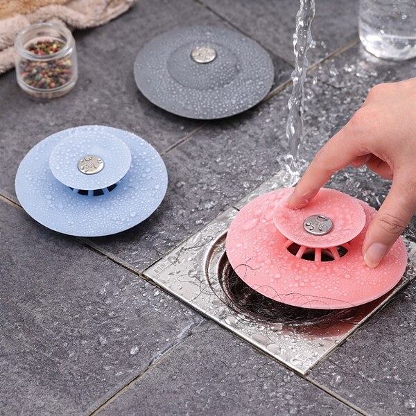 Силиконов сифон за мивка Press Type Drain Plug