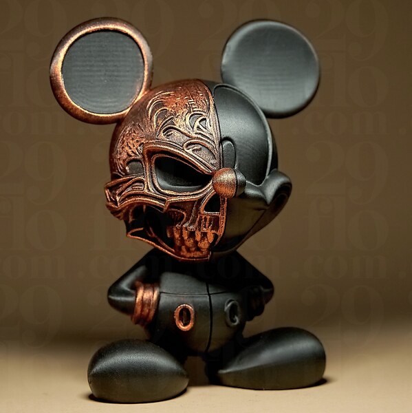 Two-Faced Mickey – Арт статуетка с двоен характер